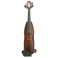 Magic Fluke Cricket Electric Violin Chestnut